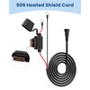 LUPING Heated Shield Cord Snowmobile Helmet Heated Face Shield Cord