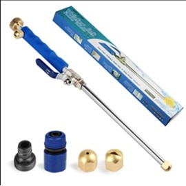 Water Jet High Pressure Power Washer wand, Hydro Jet Water Hose Nozzle,Waterin