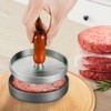 PIQUEBAR Burger Press Patty Maker Stainless Steel Hamburger Patty Press
