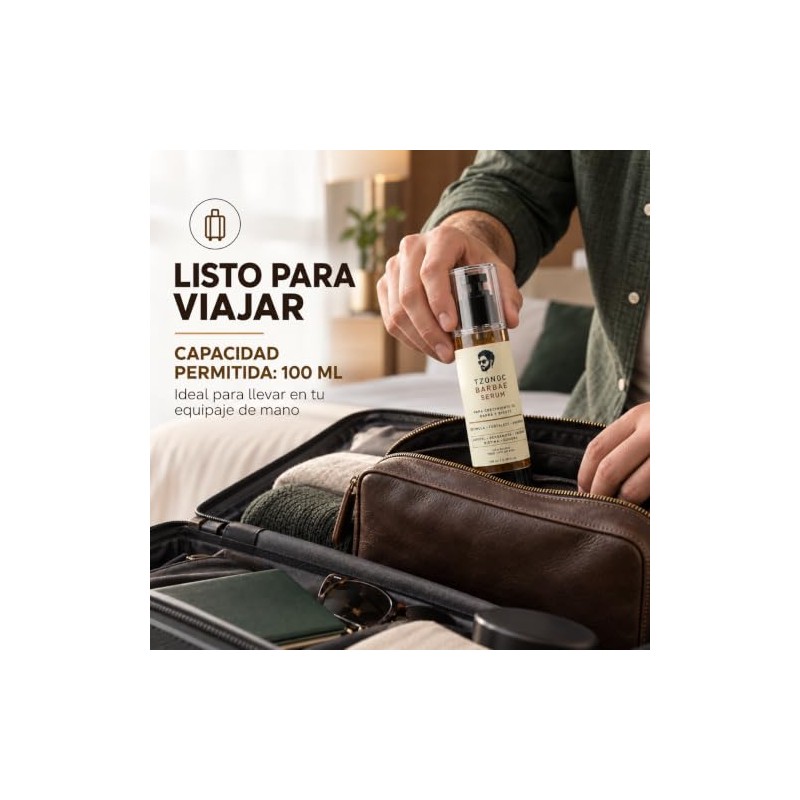Sérum para Crecimiento de Barba con Biotina Capixyl 100 ml