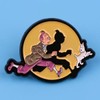 Distrigeek Anstecker Tintin und Milou, Emaille, Sammlerstück, Comic-Helden, Anstecker, Anstecker,