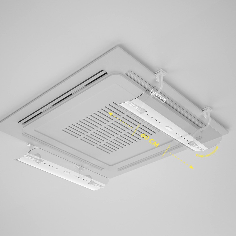 WITFORMS/CASSETTE - Adjustable AC air deflector suitable for cassette air