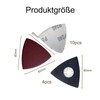 Wjelet Set of 4 Triangle Sanding Disc, Fine Sanding Plate,
