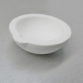 LTKJ Set of 3 Crucibles Melting Dishes Ceramic Casting Torch Melt Jewelry Gold Silver 150/250/500g