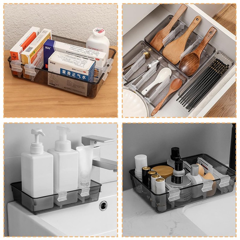 EIHI Pack of 10 Fridge Space Allocator, Fridge Side Door
