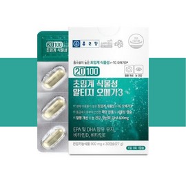 Chong Kun Dang Vegetable Omega 3 Pregnancy DHA EPA 30 Capsules / 종근당 식물성 오메가3 임산부 DHA EPA 30캡슐