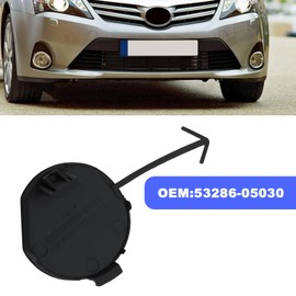 Briny River Abschlepphakenabdeckung Vorne Rechts 53286-05030 Kompatibel mit Toyota Avensis T27 2011-2015