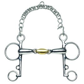 Feeling 604662 604662 Anatomical Short Clamp Pelham Bit, Unisex, Multi-Colour, 135 mm