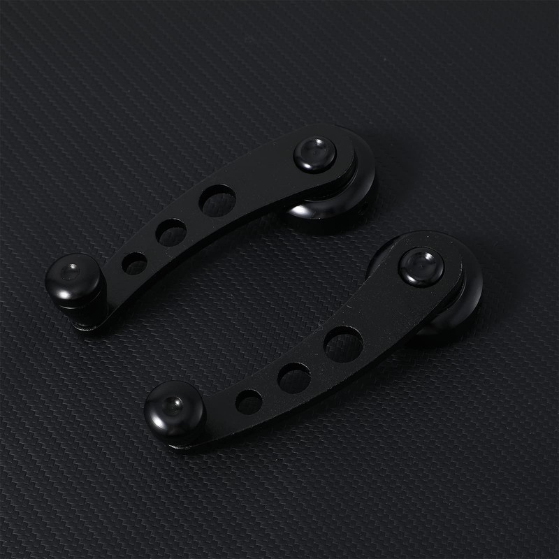 Veemoon 1 Window cranks Set Car Window Handle Aluminum Alloy