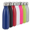 Relaxdays Stainless Steel Water Bottle, Leak-Proof, for Cold and Hot