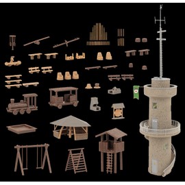 FALLER 190036 H0 Action Set Adventure Playground Gauge H0
