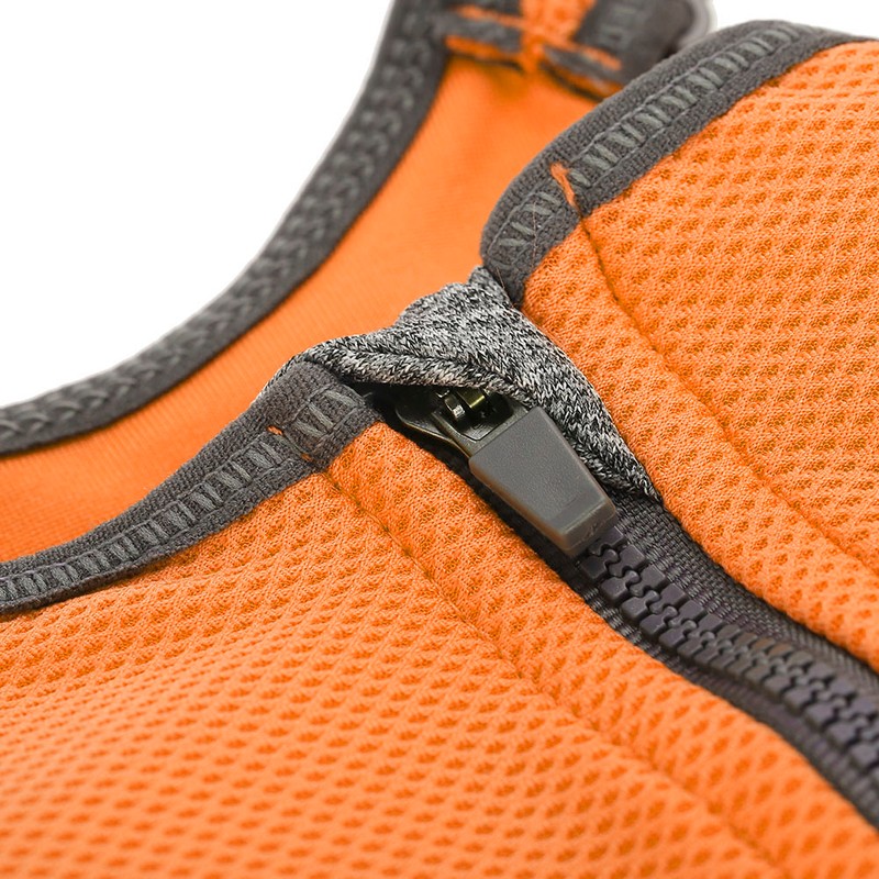 Women Yoga Fitness Zipper Stretch Workout Wireless Padded Shockproof Sports