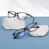 EASY READ 2 Pairs Sporty Style Reading Glasses for Men，Rectangular