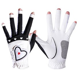 ThreeH Multifunctional Gloves Non-Slip Gloves Adjustable Wrist Band Finger Breathable Fabric for Women Girls Summer Practice
