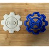 Gear Shaped Cookie Cutter with Wrench Design for Mechanics and