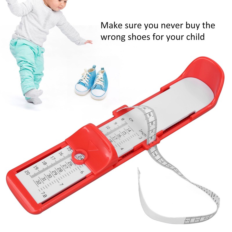 Feet Length Measuring Ruler Multifunction Accurate Shoe Feet Measuring Ruler