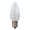 EZLS C9 Faceted Warm White LED Bulb - C9 Warm