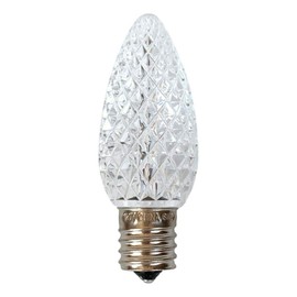 EZLS C9 Faceted Warm White LED Bulb - C9 Warm White Faceted Replacement Bulb