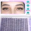 Natural Lash Clusters Wispy Cluster Eyelash Extensions Short C-Curly DIY