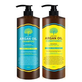 Shasha Large Capacity Sasha Argan Hair Shampoo 1500ml + Rinse 1500ml - Large Capacity Sasha Argan Hair Shampoo 1500ml + Rinse 1500ml / 대용량 샤샤 아르간 헤어 샴푸1500ml + 린스1500ml - 대용량 샤샤 아르간 헤어 샴푸1500ml + 린스1500ml