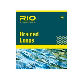 Rio Fly Fishing Braided Loops Large Spay Lines 4 Pack Fly Tying Equipment, White, X-Large