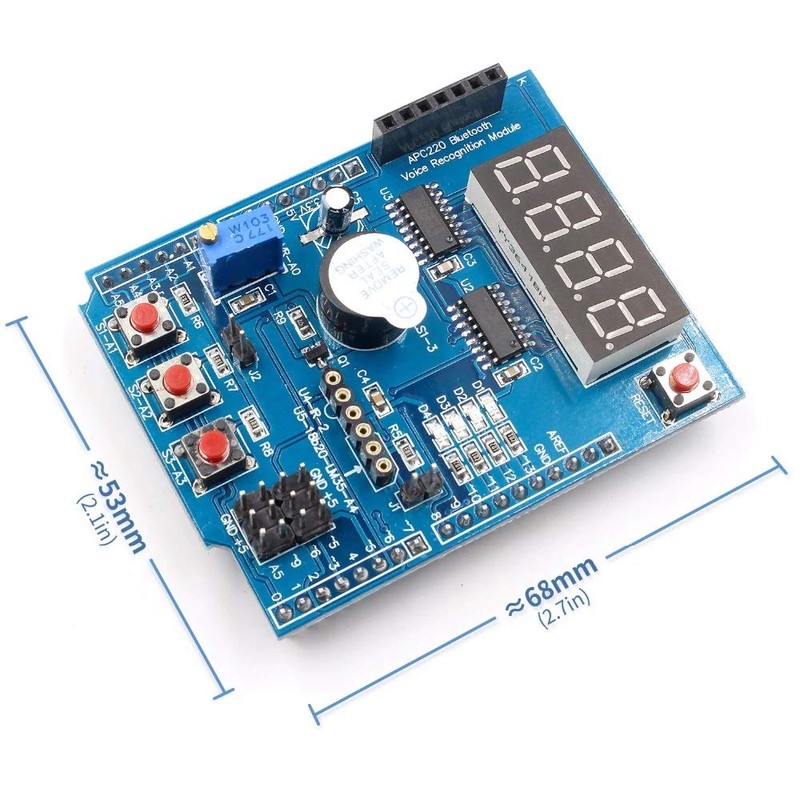 TECNOIOT Multifunctional Multi-Functional Expansion Board Kit Based Learning for Arduino