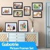 Gabotrie 15 Pack Picture Frames Collage Wall Decor, Black Gallery