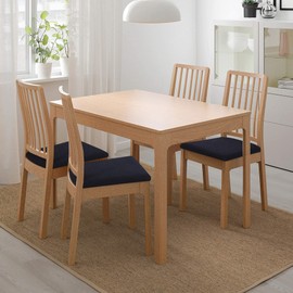 Homaxy Chair Cover Seat Set of 2, Stretch Cover for Chairs Seat Covers for Dining Room Chairs Washable Protective Cover Chair Covers for Chairs, Black