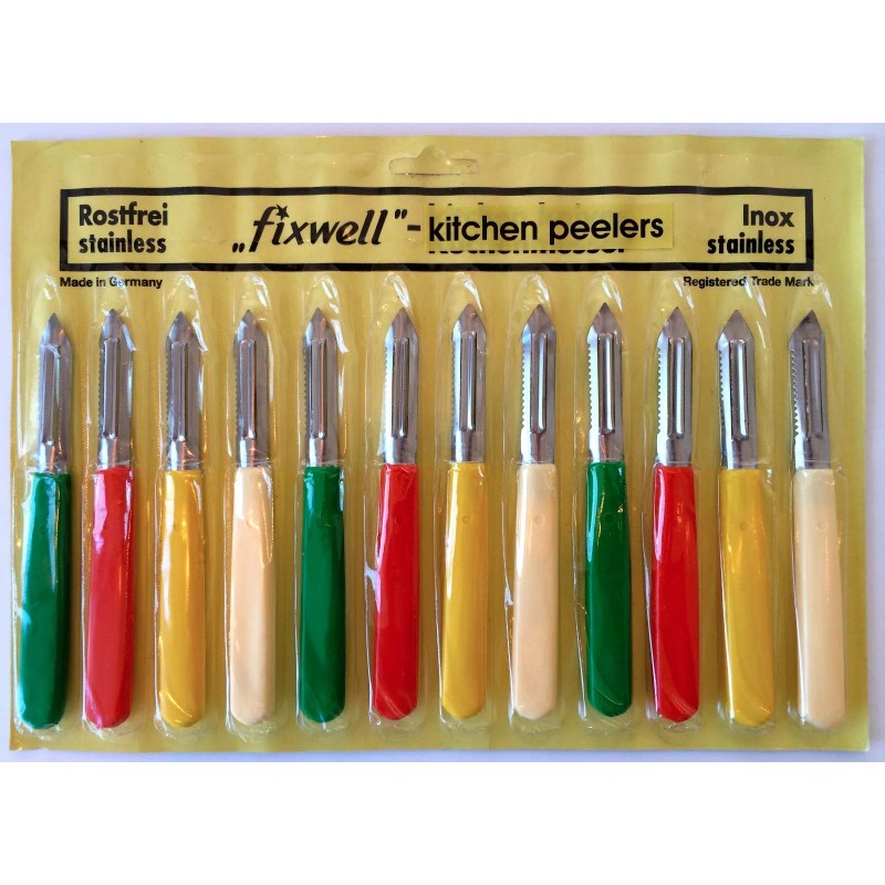 Fixwell Set of 12 Peelers - Fixwell Knives - Made