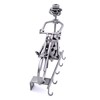 STEEMO Screwman Motorcycle Biker Key Holder 5 Key Hooks Silver
