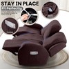 VANSOFY Recliner Couch Cover, 8-Pieces Stretch Recliner Sofa Cover Soft