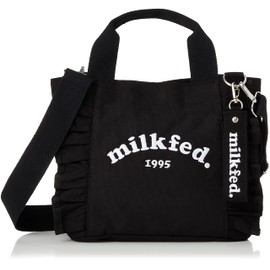 Milkfed Ruffle Mini Bag Tote Bag, Black