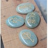 Jet International Green Aventurine Usui Iki Healing Set Chakra Balancing