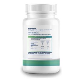 L- Teanina Y Glicinato De Magnesio 500 Mg - 100 Cápsulas Sabor Sin Sabor