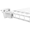ClosetMaid 21941 Pre-Loaded 2.75-Inch Low-Profile Wall Brackets with Anchors for