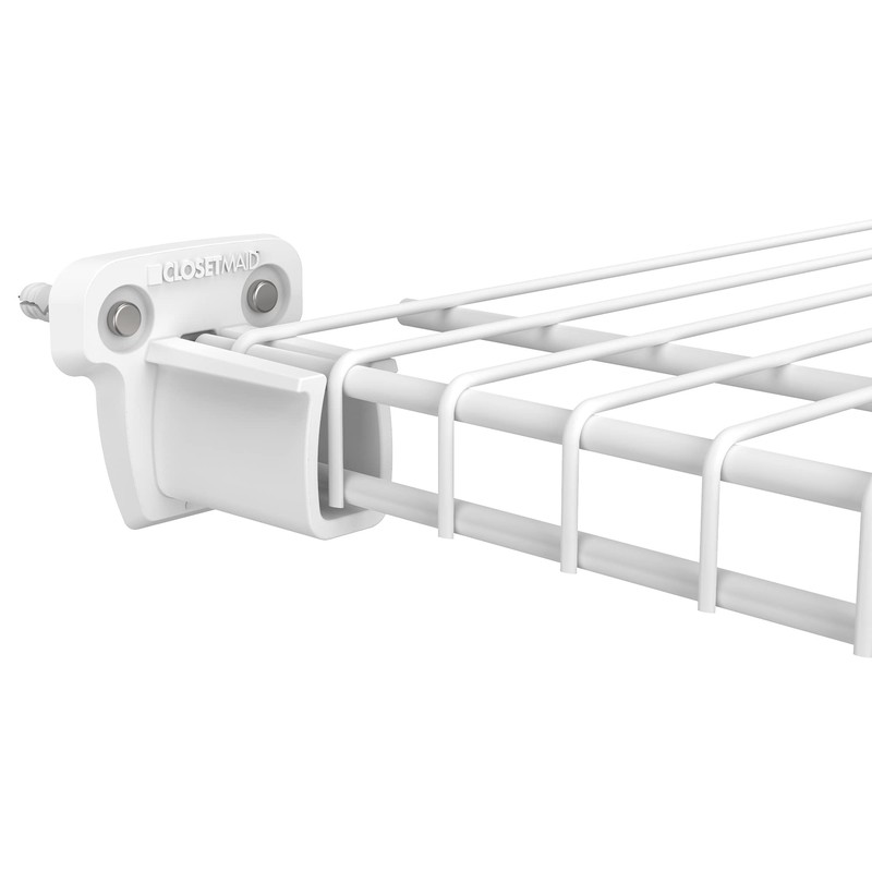ClosetMaid 21941 Pre-Loaded 2.75-Inch Low-Profile Wall Brackets with Anchors for