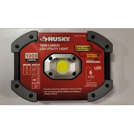 Generic Husky 1000 Lumen Utility Light, Black, 1004 377 812