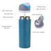 2MillionStore Insulated Water Bottle – Stainless Steel, Leakproof, 24H Cold