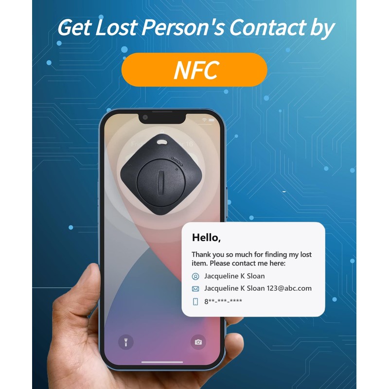 Smart Tracking Device, Lost Proof Item Finder, Bluetooth Connection, GPS