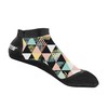 (4X-Small, Geometric Palm) - Seavenger SeaSnugs Low-Cut Beach Volleyball Socks