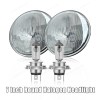 SHENKENUO 7 Inch LED Glass Headlight Round, ORIGINAL CLASSIC LOOK
