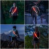 Todoxi LED Belt Reflective Sash for Walking at Night, High