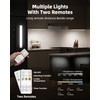 AMETHEUS 4Pack 16inch Under Cabinet Lighting, Rechargeable Motion Sensor Light