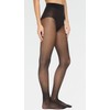 Wolford Women's's Pure 10 Tights, 10 DEN, Black, Medium (Size: