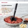 KitchenAid Classic Meat Masher, 10.8-Inch, Black
