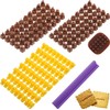 Alphabet Number Cookie Cutter Stamp Set, 5 Piece Alphabet and