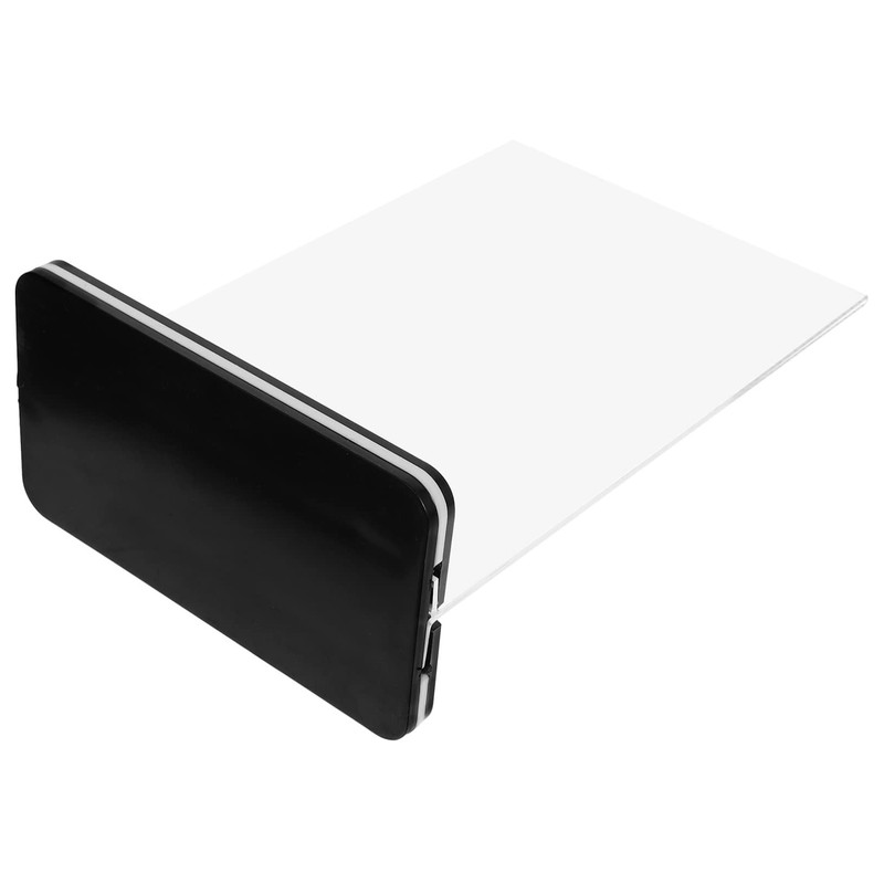 Operitacx 4pcs Display Board Acrylic Display Stands Clear Menu Display