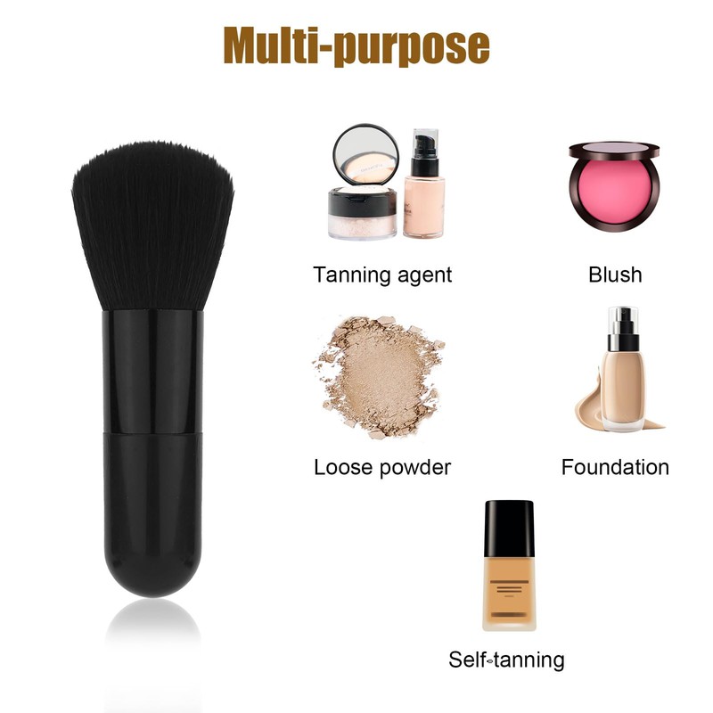 Tanning Brush for Self Tan, Large Vegan Kabuki Brush Soft