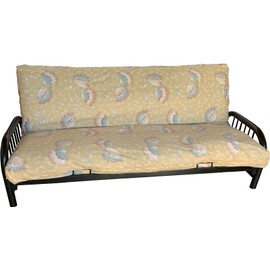 Danfuton Full Size Futon Covers, Mattress Protector, Bed Slipcovers, Floral 62