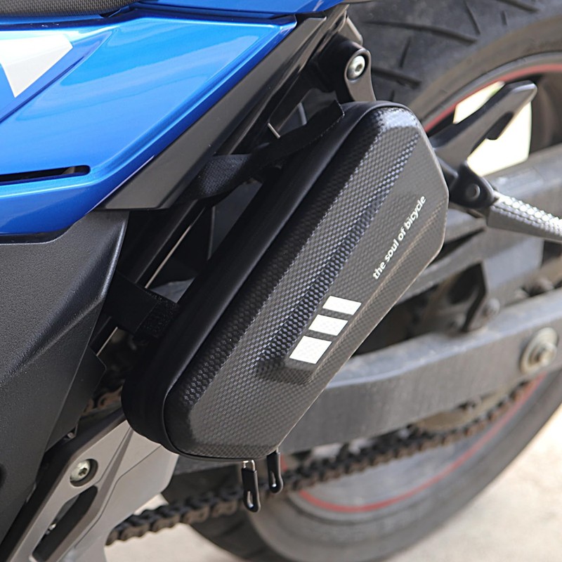 WLDOCA Pack of 2 Waterproof EVA Motorcycle Side Bags -